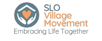 SLO Village Movement logo, Embracing Life Together